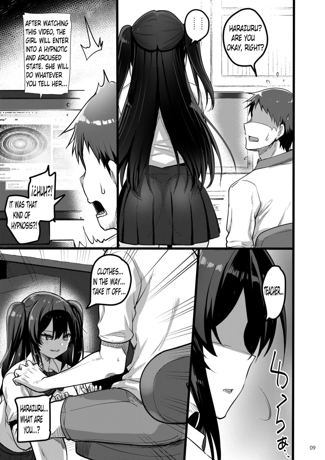 Hentai Manga Comic-A story of how I hypnotized a student who was only mean to me.-Read-8